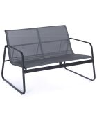 Salon de jardin 4 places gris