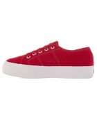 Sneakers en Toile Cotu rouges