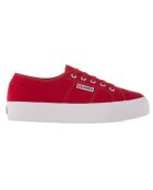 Sneakers en Toile Cotu rouges