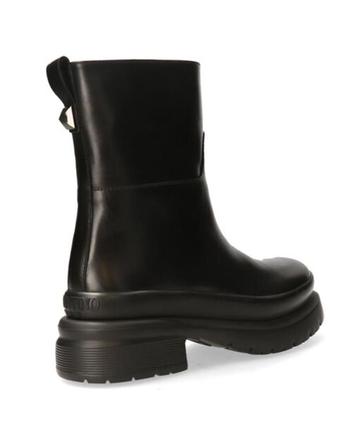Boots en Cuir noires