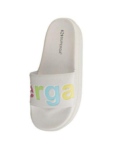 Claquettes  Puw blanc/multicolore