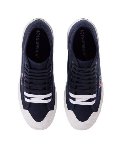 Sneakers montantes en Toile Cotw bleu marine