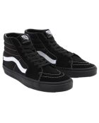 Sneakers en Velours de Cuir & Toile SK8-Hi noires