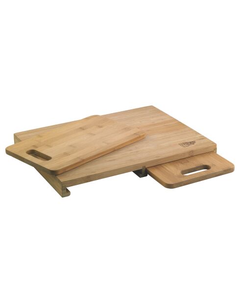 Tabla de cortar marrón Trio - 30x40 cm