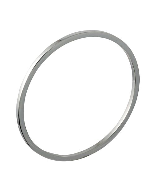 Bracelet Jonc Carré en Argent