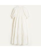 Robe longue Pattie en Coton à motif irisé écrue
