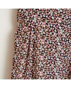 Combinaison pantalon Pixie fluide à fleurs noir/multicolore