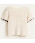 Pull 100% Coton Bio Nomed fluffy écru