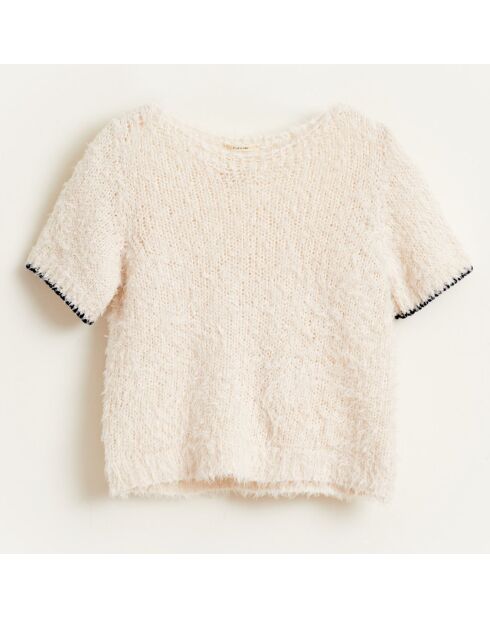 Pull 100% Coton Bio Nomed fluffy écru