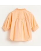 Chemise Ave en Coton orange