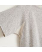 Sweat Mazi en Coton manches courtes gris