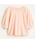 Sweat Moni en Coton éponge rose pâle