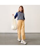 Pantalon Pringle en Coton léger jaune