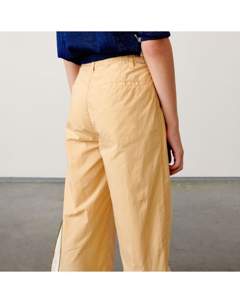 Pantalon Pringle en Coton léger jaune