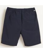 Short Jonn en Coton mélangé à bande marine