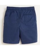 Short Pawl en Coton bleu nuit