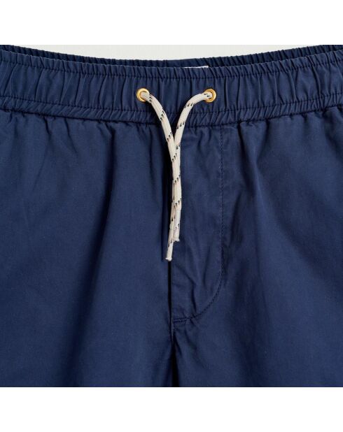 Short Pawl en Coton bleu nuit