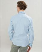 Chemise Slim Fit Oxford bleu clair