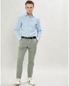 Chemise Slim Fit Oxford bleu clair