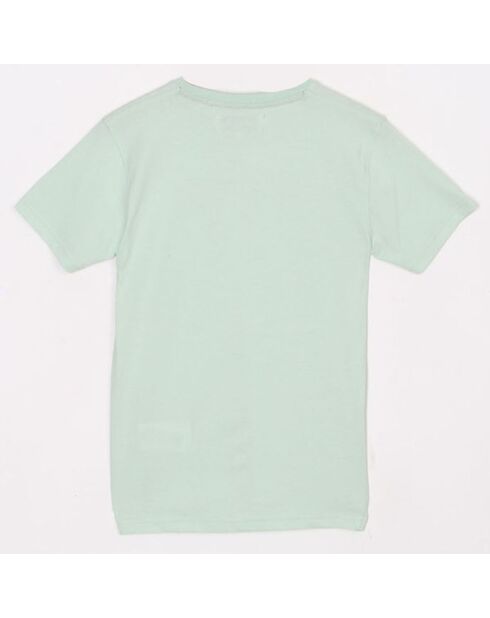 T-Shirt en Coton à logo classic vert pâle
