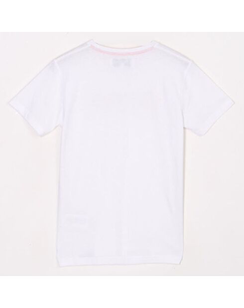 T-Shirt en Coton à logo classic blanc