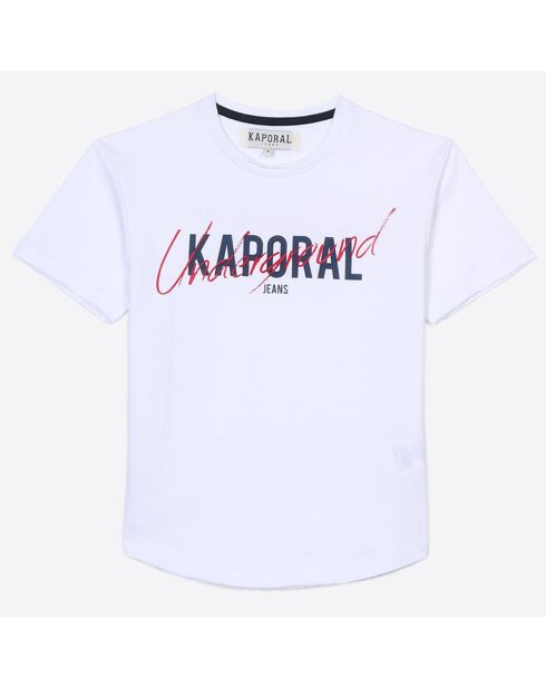 T-Shirt en Coton Underground blanc