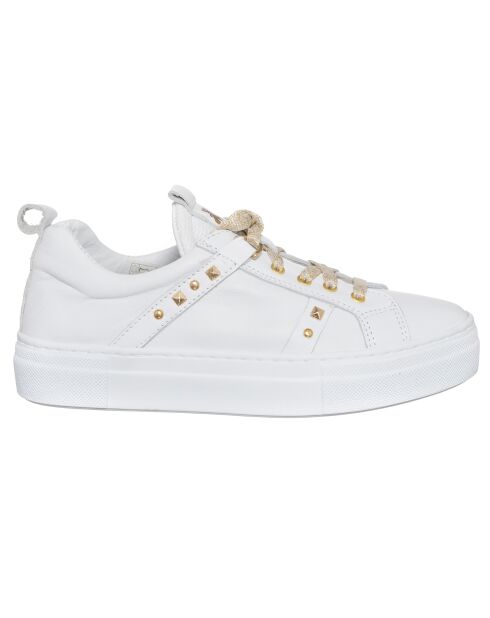 Baskets en Cuir Jordy blanches