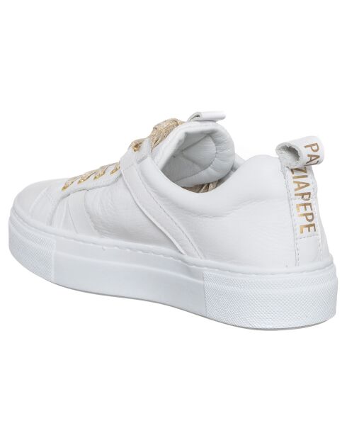 Baskets en Cuir Jordy blanches