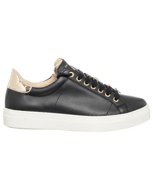 Baskets en Cuir Anita noires