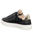 Baskets en Cuir Anita noires