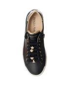 Baskets en Cuir Anita noires