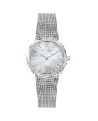 Montre Femme Quartz en Acier Milly  Milanais argentée