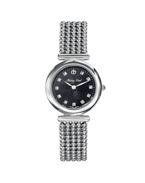 Montre Femme Quartz en Acier Allure argentée