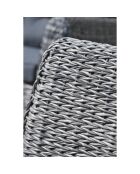 Bahamas 7-Sitzer-Gartenmöbel aus anthrazitgrauem Webharz