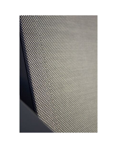 Ibiza Sonnenliege mit mehreren Positionen aus Aluminium und anthrazitgrauem Textilene — 210x75x50/98 cm