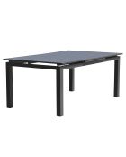 Miami uitschuifbare tuintafel antracietgrijs - 180/240x100x77 cm