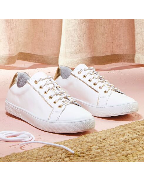 Sneakers en Cuir Vivea blanches