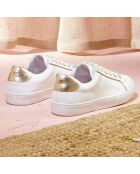 Sneakers en Cuir Vivea blanches