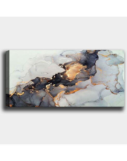 Peinture sur toile décorative multicolore - 50x120