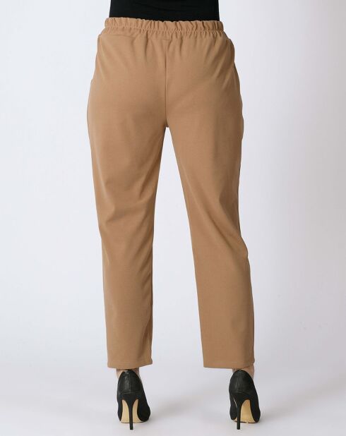 Pantalon Lana camel