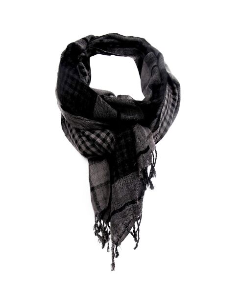 Écharpe 100% Laine Arturo gris anthracite - 65x190 cm