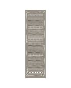 Foulard en Coton Francois taupe - 50x180 cm