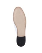 Mules en Cuir Rita blanches