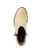 Bottines en Cuir Diamond sable - Talon 3.5 cm