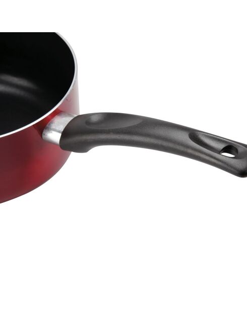 Inductiespannetje met rode kers - d.16 cm