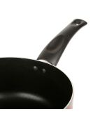 Rode inductiesteelpan met kersen - D.20 cm