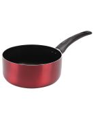 Rode inductiesteelpan met kersen - D.20 cm