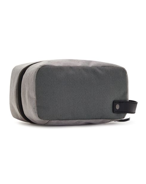 Trousse de toilette Riaz grise - 11x20x11 cm