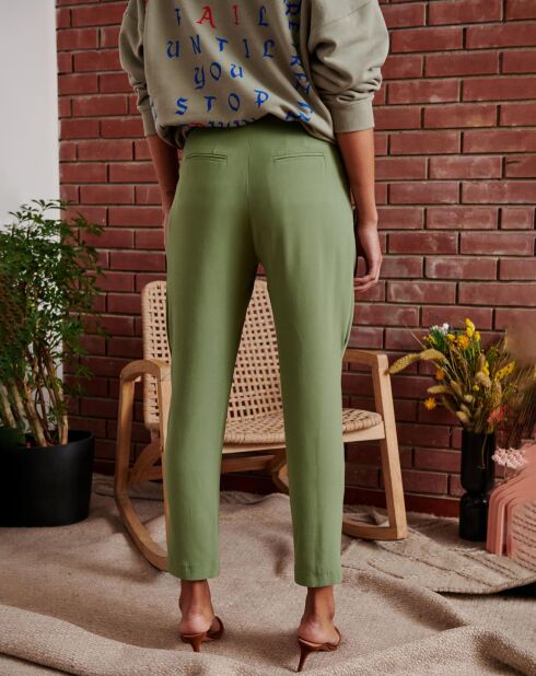 Pantalon Panda vert