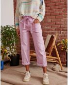 Pantalon Poeme rose